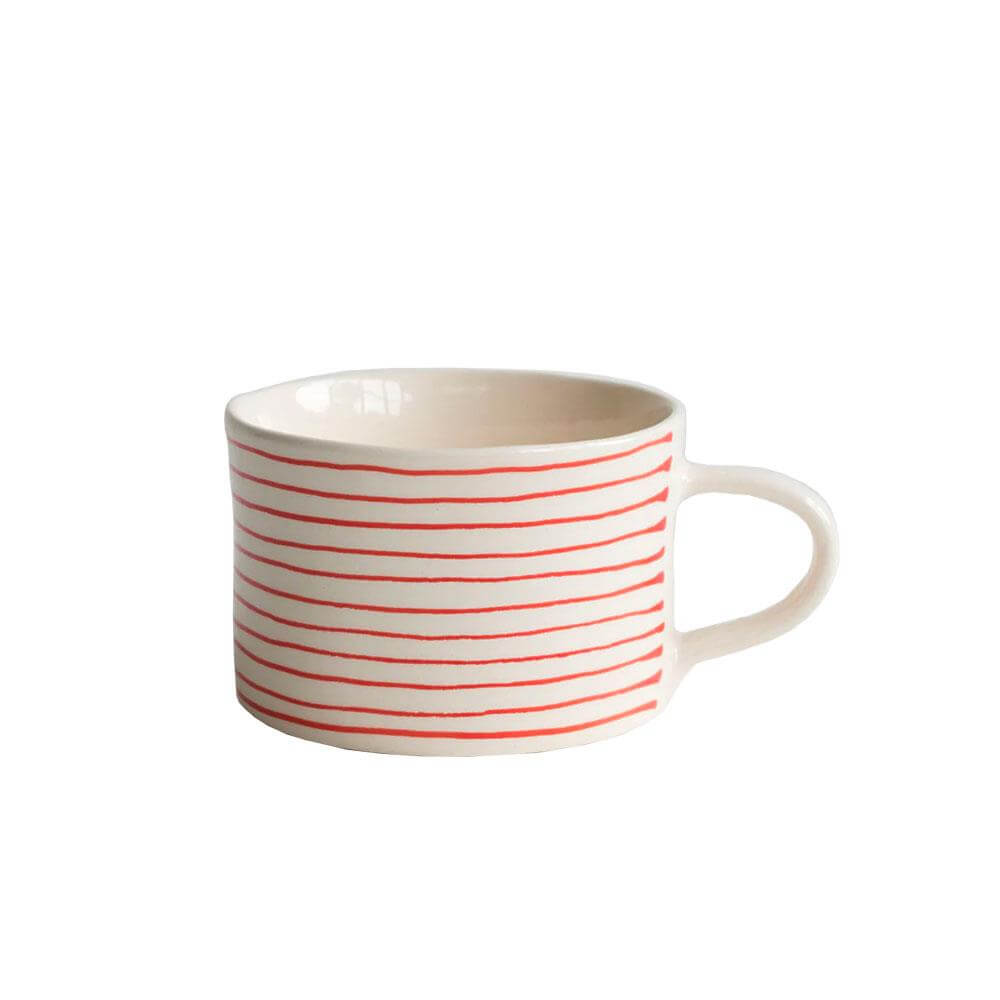 Musango Mug Horizontal Stripe Tangerine